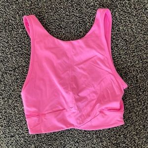 Sonic pink Lululemon halter top